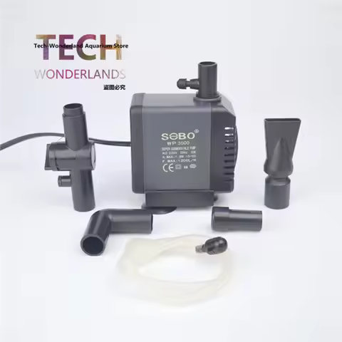 Aquarium multifunctional submersible pump fish tank water pump energy saving ultra silent pump SOBO 