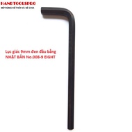 9mm JAPANESE flat head black hexagon No.008-9 EIGHT