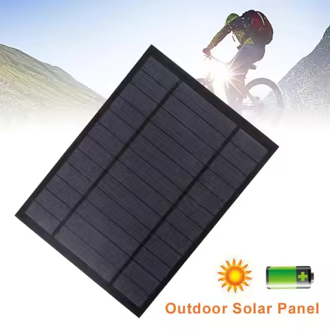 Solar Panel 6V 9V 18V Mini Solar System DIY For Battery Cell Phone Chargers Portable 2W 3W 4.5W 6W 1
