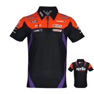 Aprilia Aprilia Motorcycle Motorcycle polo Shirt Short-Sleeved T-Shirt Fleet Quick-Drying Team Unifo