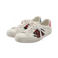 【二手】Gucci GUCCI 刺繡雪莉線 456230 男士真皮運動鞋