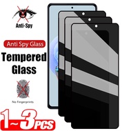 1~2 PCS Anti Spy Tempered Glass Privacy Screen Protector Front anti-peeping Protective Glass For Red