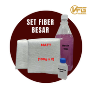 SET REPAIT KIT FIBERGLASS1KG @ 0.5GK