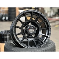 NEW 15X8J Lenso Venom 7 Rim (set of 5) Black 5X139.7 for Suzuki Jimny