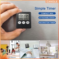 Candle✻【In Stock】❉  AU Mini Cooking Timers Digital Electronic Timer Stopwatch Magnetic for Home Kitc