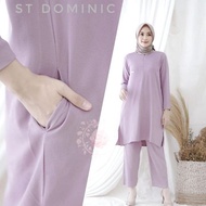 Tunik Muslim / Baju Muslim / Baju Ungu Lilac / Baju Muslim Wanita /