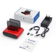Wavlink Dual Slot External HDD Docking Station เข้าถึงได้ง่าย USB 3.0ถึง SATA I/ii/iii สำหรับ2.5หรือ