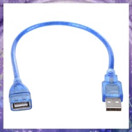 (Y W Z H)Short USB 2.0 A Female to Male Extension Cable