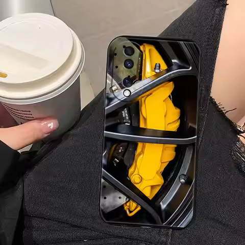 Sports Car Wheel Caliper Phone Case For HONOR 400 20 90 X5C X6B X7A X7B X7D X8B X9 X9B X9D X9A HUAWE