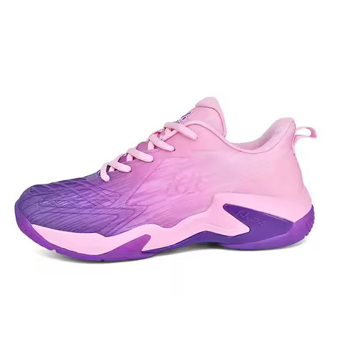 2026 LEFUS New Color Purple Pink Badminton Shoes for Women Men Sport Tennis Sneakers Durable Materia
