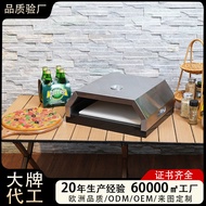 Stainless Steel Pizza Oven with Pizza Stone Bread Baking Oven Portable Pizza Oven pizza oven