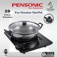 PENSONIC Induction Cooker Electric Stove PIC-2008 FREE Steel Pot Dapur Elektrik 2000Watt / PIC-2003B Batik