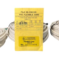 สายไฟ 3C x 16AWG มีสายไฟกราวด์ (1ม้วน 430ฟุต) HD331406 SPT-2 300V 16AWGX3C (Nos) Underwriters Labora