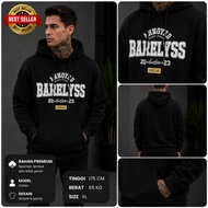BARELYSS Premium Fleece Hoodie Bigsize Jumbo Men's Women's Hoodie Size SML XL 2XL 3XL 4XL 5XL Oversi