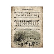 Beethoven Classical Piano Music Prints Fur Elise Retro Score Canvas Paintings Christmas Songs Room D