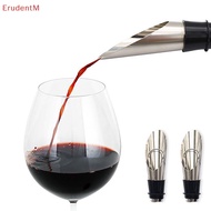 [ErudentM] 1PC Practicality Liquor Spirit Pourer Flow Wine Bottle Pour Spout Stopper Stainless Steel Cap Red Wine Stopper [NEW]