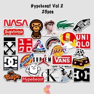 Terbaru Logo Hypebeast Graffiti Sticker Vinyl Laptop Waterproof Diy Hp