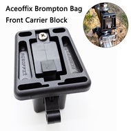Aceoffix Plastic Bag Carrier Block for Brompton folding bike sbag basket carrier block