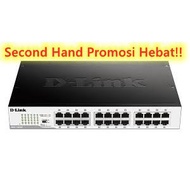 D-LinkDGS-1024D/24Port/DGS-1016D/16Port/DES-1024D/Used/Second Promosi Hebat