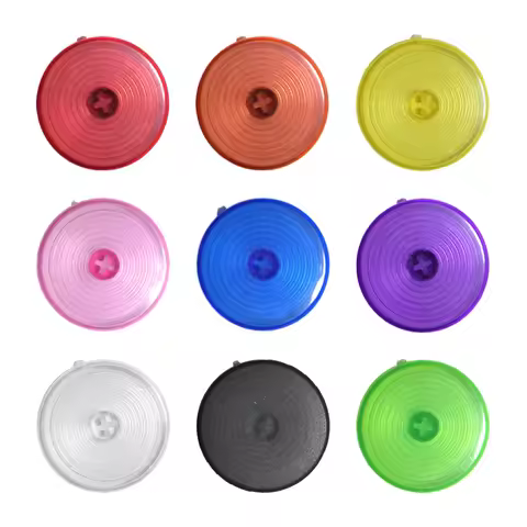 12pcs Arcade Replacement Hitbox Button Caps for Mini Hitbox Controller Mechanical Button for Cherry 