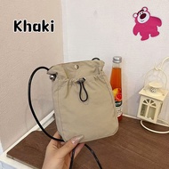 Crossbody Handphone Bag Premium Nylon Small Backpack Lightweight Smartphone Keys Wallet Outing Small