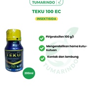 Teku 100 Ec 200ml Insektisida Piriproksifen Kontak lambung Mengendalikan Kutu Kutuan