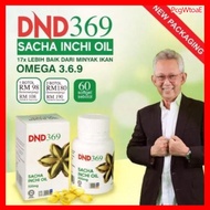 ☜DR NOORDIN DARUS DND DND369 RX369 Sacha Inchi Oil Softgel Original Organic Minyak Sacha Inchi Dr Nordin Omega 3 Halal✮