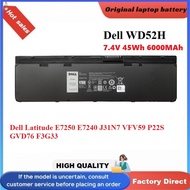 Bateri komputer riba WD52H Dell Latitude E7250 E7240 J31N7 VFV59 P22S GVD76 F3G33 Laptop Battery