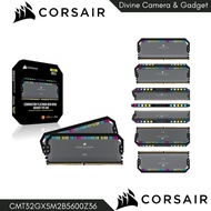 CORSAIR DOMINATOR PLATINUM RGB DDR5 RAM 32GB (2x16GB) 6000MHz CL36 AMD EXPO iCUE Compatible Computer