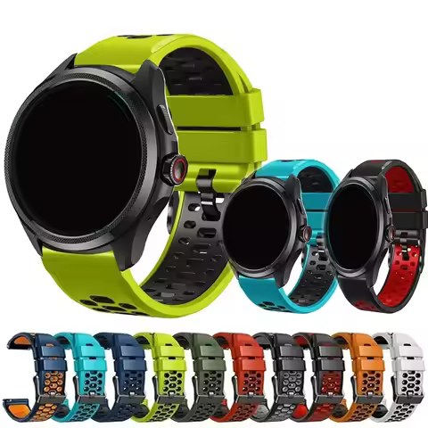 Silicone 24mm For SUUNTO 7 9 Baro Smartwatch For SUUNTO D5 Sport Wristband For SUUNTO Spartan Sport 