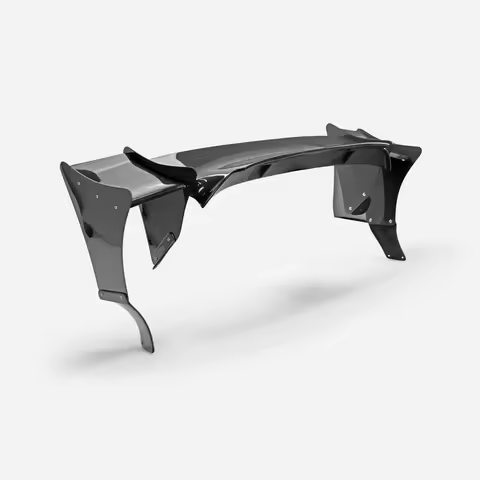 For Honda EG Civic Hatchback RB Style Wide Body Rear Spoiler add RB Type 1.5 rear spoiler extension 