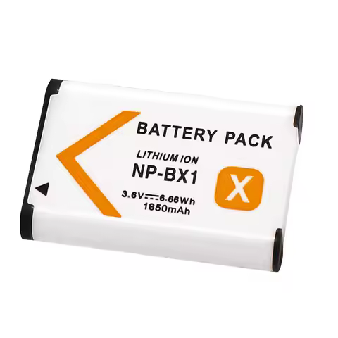 1850mAh NP-BX1 NPBX1 Camera Battery For Sony DSC RX1 RX100 M3 M2 RX1R WX300 HX300 HX400 HX50 HX60 GW