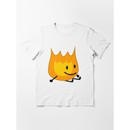 Plain T-shirt Cartoon battle for dream island Firey Active BFDI
