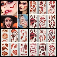 Halloween Tattoo Wound Sticker​Fake Wounds