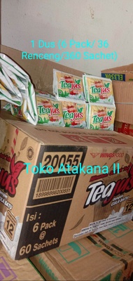 Teh/Tea Jus Gula Batu 1 Dus (isi 6 Pack/36 Rncg/360 Sachet)