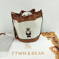 Ttwn Bear Original TN3328 Sling Bucket Bag Women TTWNBEAR
