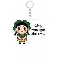 Silly Baby Meme Keychain