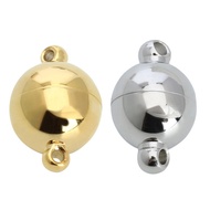 MT 2 SetLot 616mm Stainless Steel Round Ball Strong Magnetic Clasp