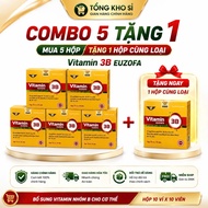5 BOXES 1 BOX OF Vitamin B1 B6 B12 - Supplement B vitamins, daily health care