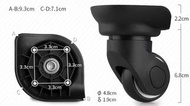 行李箱🧳喼神🌹行李篋🧳轆🛞輪子luggage wheel