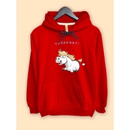 Chondky Horse Bu2ma Hurry Running Hoodie Jacket Chinese New year 2026 Chinese New year
