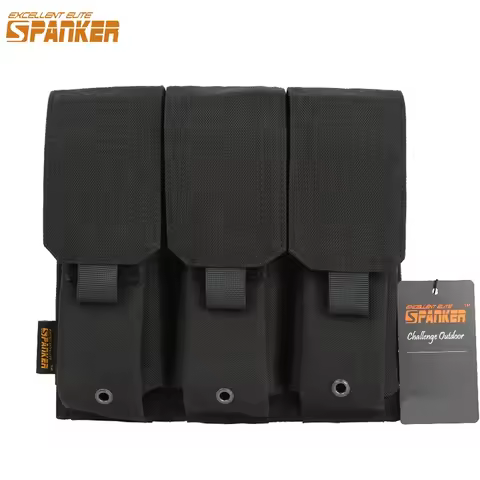 Tactical Molle Triple M4 Magazine Pouch Mag Pouch For M4 M14 M16 AK AR Cartridge Holder Rifle Mag Ba