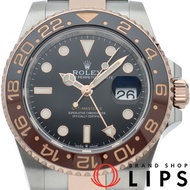 Rolex GMT-Master II 腕錶 126711CHNR，附錶盒、保固卡，18K 玫瑰金/不鏽鋼，男士腕錶，黑色，拋光，成色極佳 [二手]