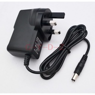 AC 100V-240V  DC adapter 3V 4.5V 5V 6V 7.5V 8V 9V 10V 12V 500mA 1A 1.5A 2A Switching power supply UK plug 5.5mm x 2.1mm