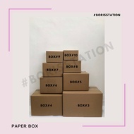 Boris Courier Box/Carton Box/Packaging Box/Packing Box/Paper Box Kotak/Shipping Box