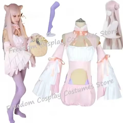 Byakuya Cosplay Fantasy Costume wig Anime Magical Girl Evil Lieutenant Archenemies Costume Disguise 