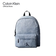CALVIN KLEIN กระเป๋าเป้ผู้ชาย Logo Denim รุ่น 4G3138G VGO - สีฟ้า