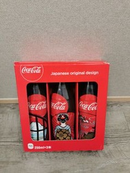 日本可口可樂Japan coca colaset樽 bottle Fuji 和服錦鋰特別版本Gift