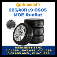 【2PCS RM2200】225/40R19 Continental CSC5 (MOE) Runflat Tyre *Year 2021 Mercedes BMW Audi