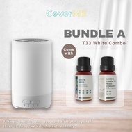 CoverME Bundle A – Build Your Ultimate Scent Collection diffuser + 2 bottle Essential Oil